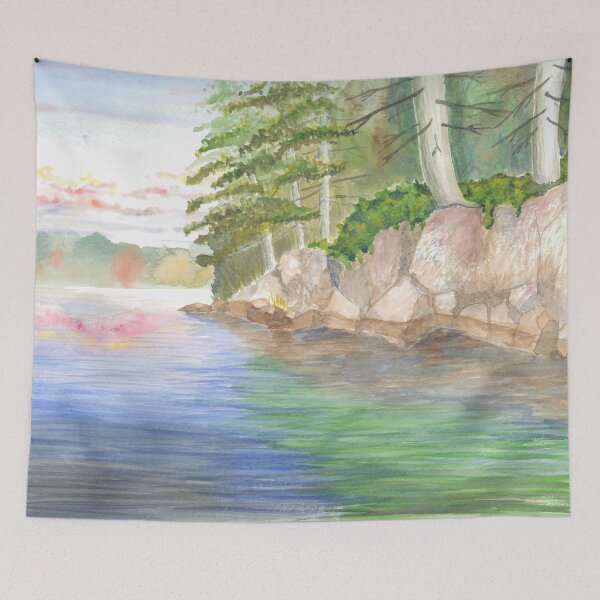 Item preview, Sunset on Lost Channel designed and sold by BeyondThePOST.