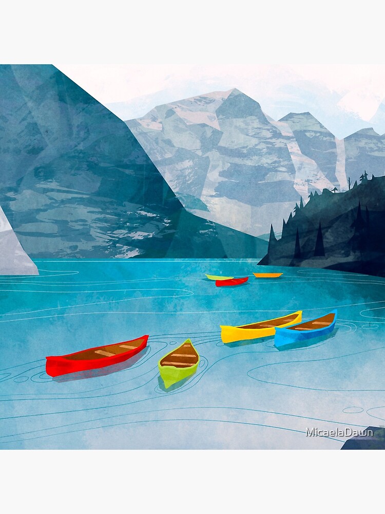 Canadian Canoes by MicaelaDawn