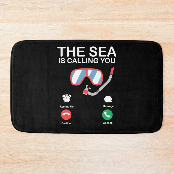 Item preview, the sea is calling you diving hobby underwater designed and sold by redshirtz.
