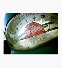 Retro Parking Meter 01 Photographic Print