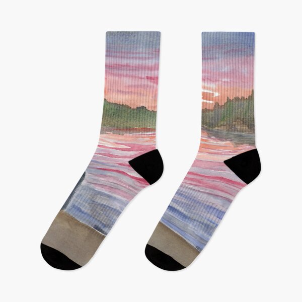 Item preview, Sunset Over Six Mile Lake designed and sold by BeyondThePOST.