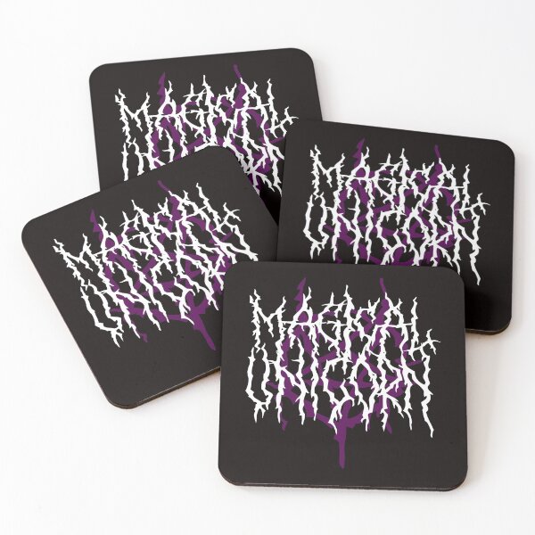 Item preview, Unicorns of Death Metal designed and sold by Mykel AD.