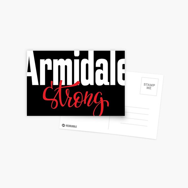 Armidale Strong New South Wales Australia Raised Me Postcard