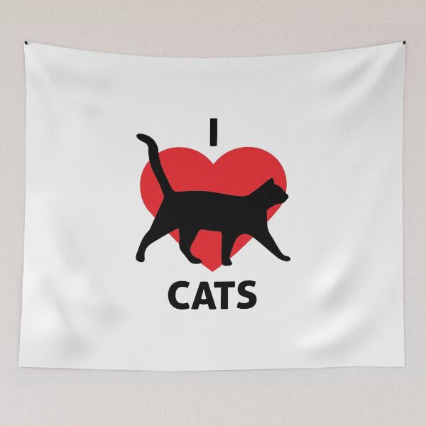 Item preview, I Heart Cats Funny Love Feline Cat Lover Novelty design designed and sold by nikkidawn74.
