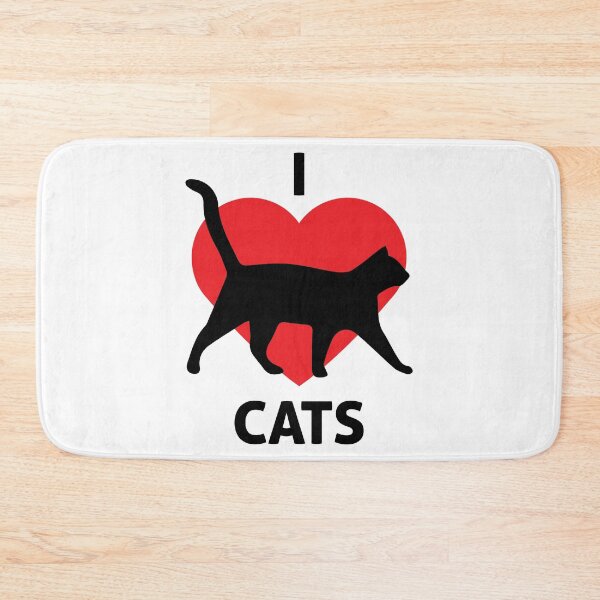 Item preview, I Heart Cats Funny Love Feline Cat Lover Novelty design designed and sold by nikkidawn74.