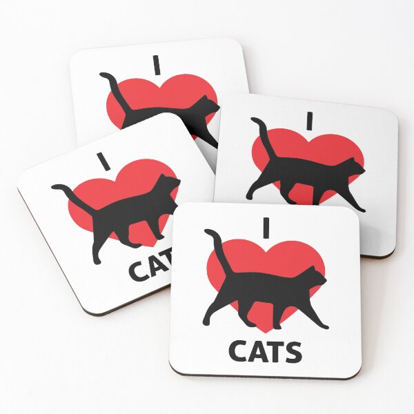 Item preview, I Heart Cats Funny Love Feline Cat Lover Novelty design designed and sold by nikkidawn74.