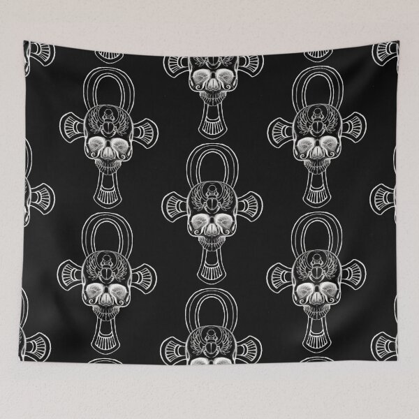Item preview, Ankh Skull designed and sold by ShayneoftheDead.