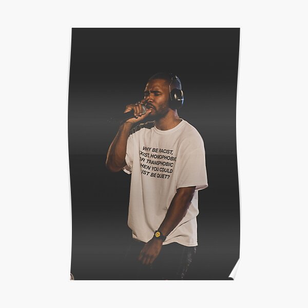 Poster Frank Ocean Redbubble