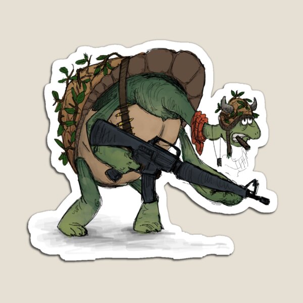 Item preview, Turtle Vietnam soldier designed and sold by dimitriskart.
