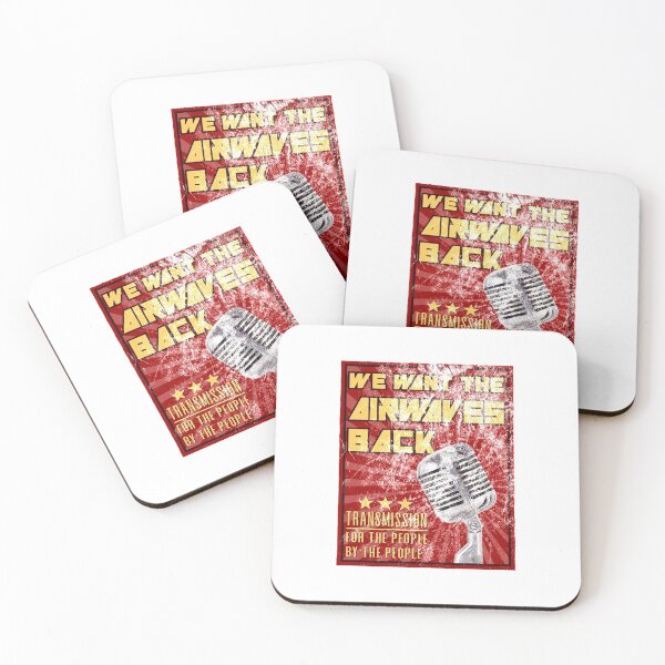 Item preview, We Want The Airwaves Back designed and sold by the-type-store.