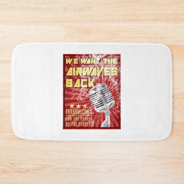 Item preview, We Want The Airwaves Back designed and sold by the-type-store.