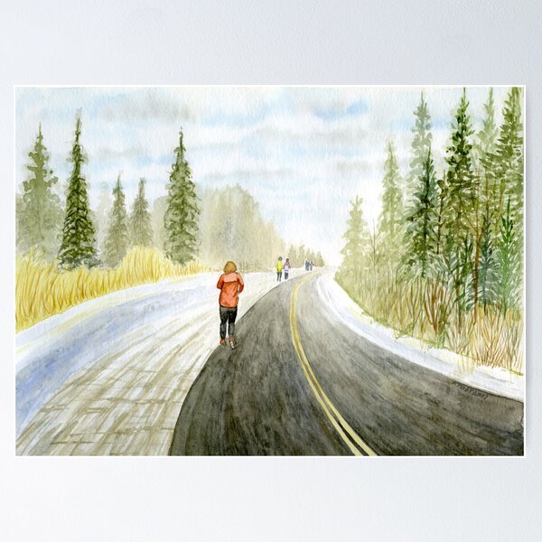 Item preview, Winter's Run On Bayshore designed and sold by BeyondThePOST.