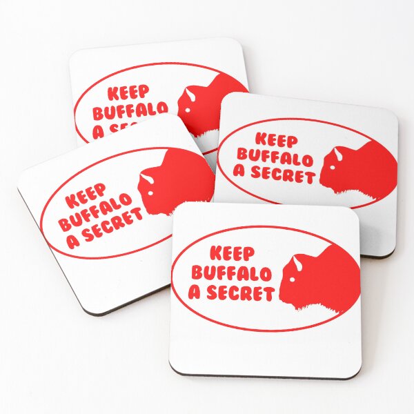 Item preview, Keep Buffalo a secret alt designed and sold by ScapegoatPrints.