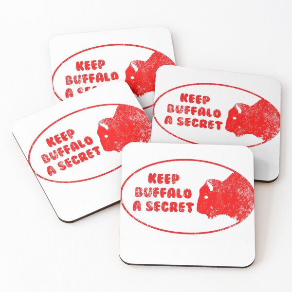 Item preview, Keep Buffalo a secret alt grunge designed and sold by ScapegoatPrints.