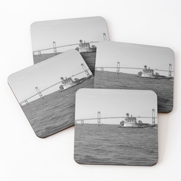 Item preview, Rose Island Lighthouse designed and sold by Autumn Seas Photography.