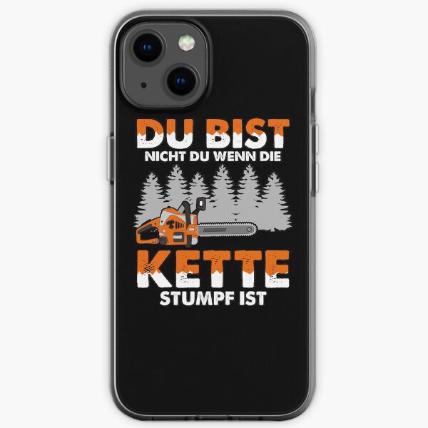 nicht du wenn die Kette Stumpf ist Geschenk iPhone Flexible Hülle