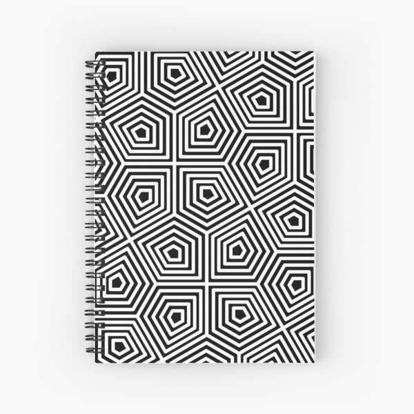 Cairo Pentagonal Tiling Spiral Notebook