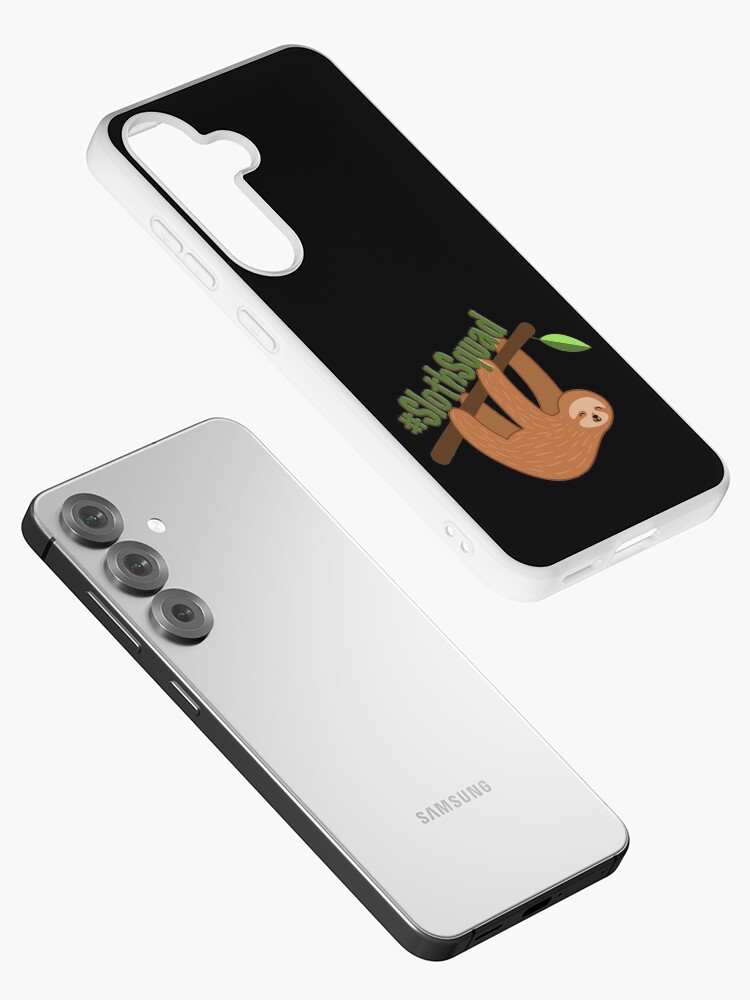 Thumbnail 2 of 4, Samsung Galaxy Phone Case, Sloth Squad designed and sold by ZookprLauren.