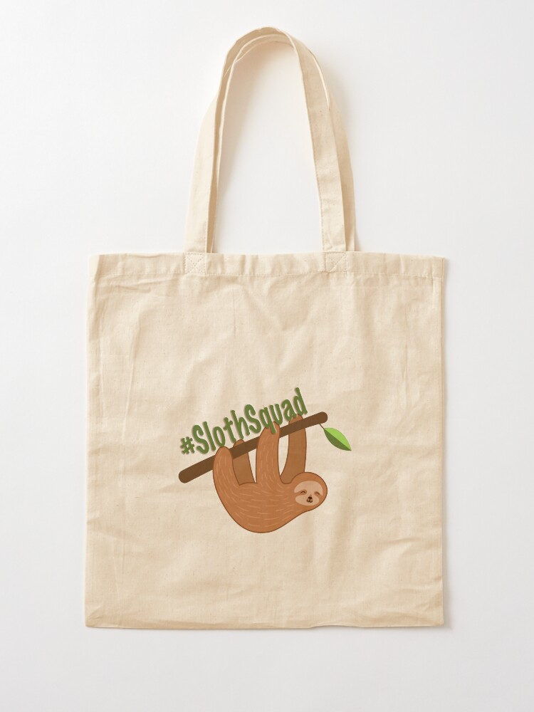 Thumbnail 2 of 5, Tote Bag, Sloth Squad designed and sold by ZookprLauren.