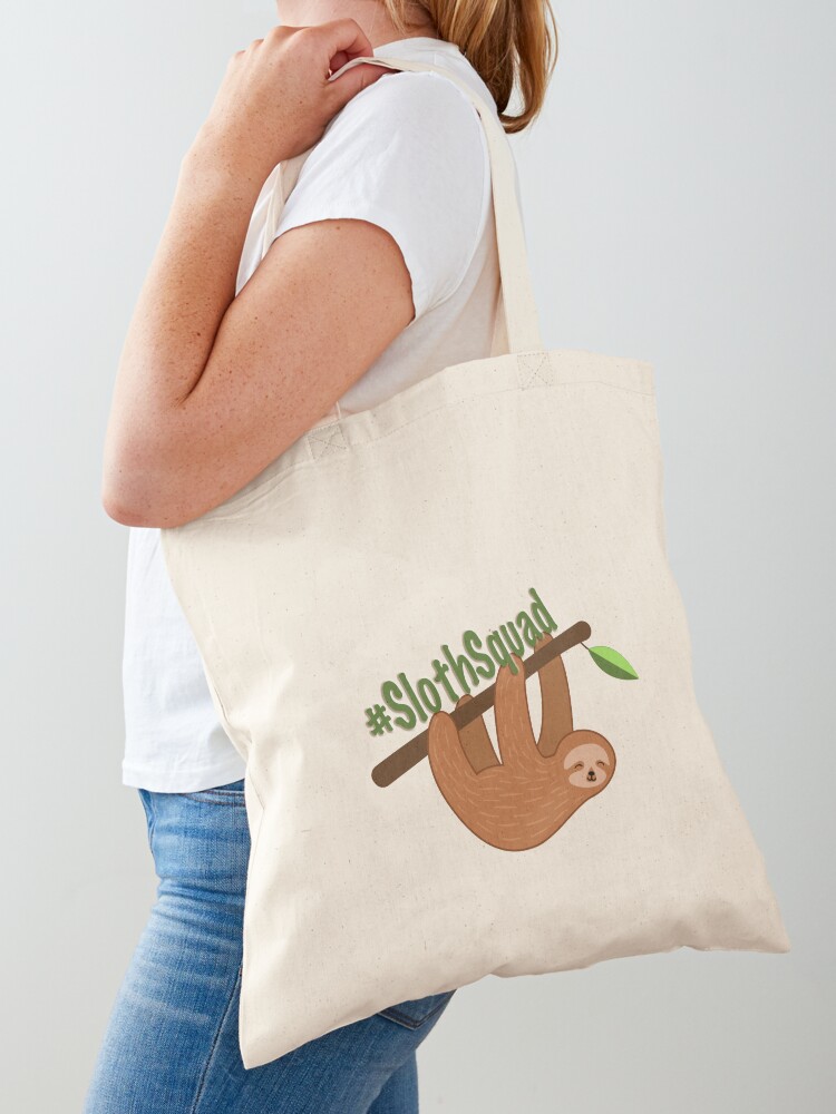 Thumbnail 1 of 5, Tote Bag, Sloth Squad designed and sold by ZookprLauren.