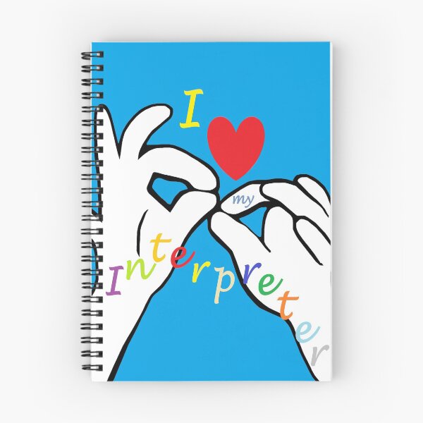Item preview, I Heart my INTERPRETER designed and sold by EloiseArt.