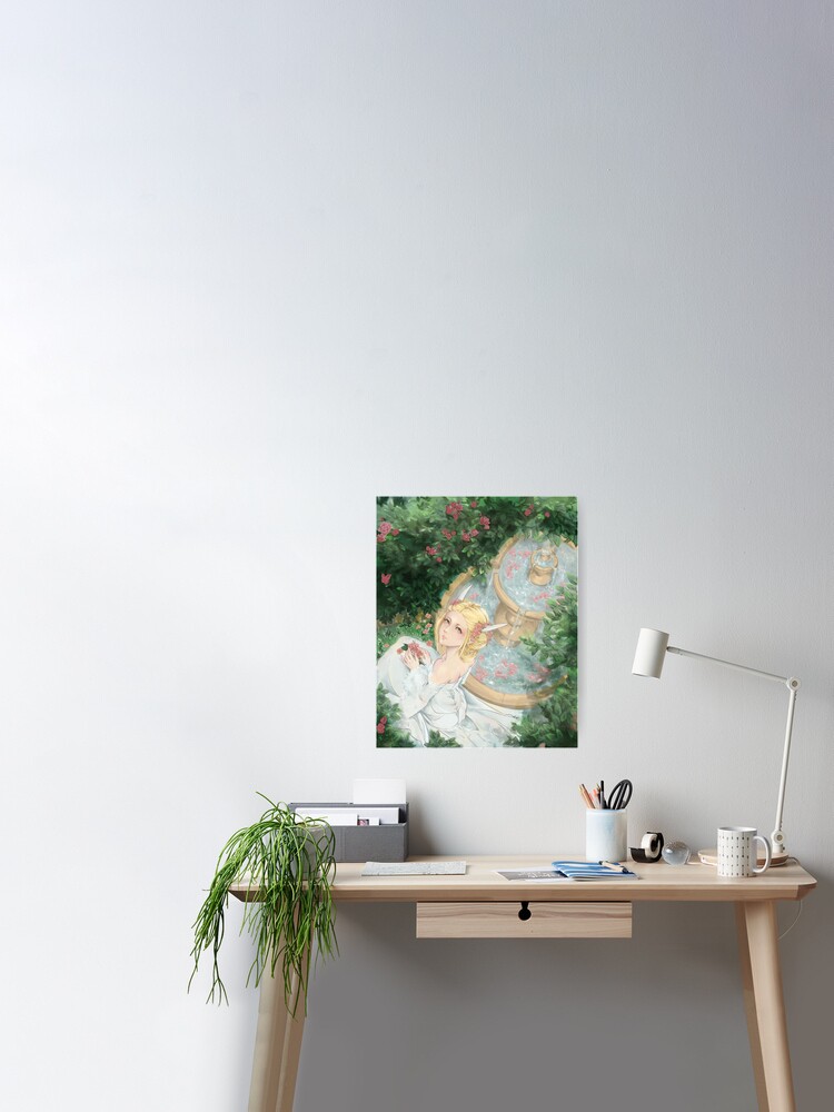 Kan E Senna In The Garden Poster By Ltraziel Redbubble