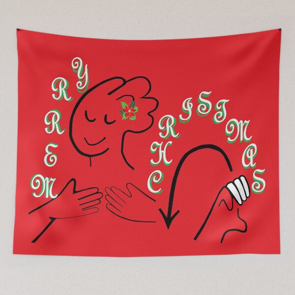 Item preview, ASL Merry Christmas designed and sold by EloiseArt.