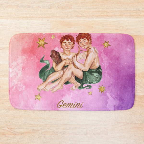 Item preview, Gemini Zodiac Starsign | Watercolor designed and sold by SoNifty.