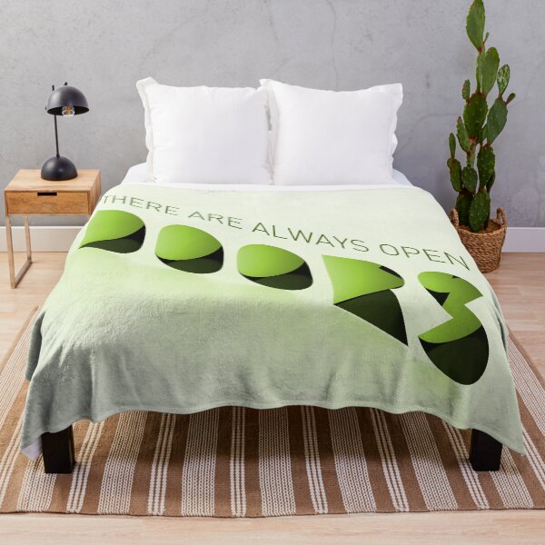 Item preview, There are always open doors (lime) designed and sold by lathspell.