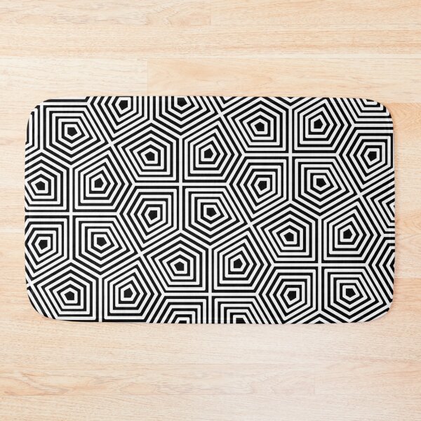 Cairo Pentagonal Tiling Bath Mat