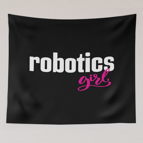 Item preview, Robotics Girl Robot Artificial Intelligence Robotic I Love Building Robots designed and sold by ProjectX23.
