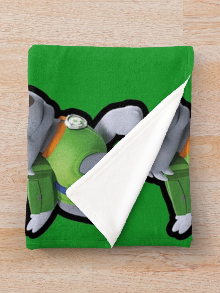 "Rocky PAW Patrols" Throw Blanket for Sale by Sunce74 Redbubble