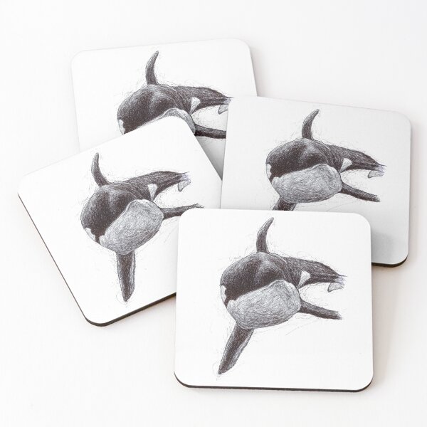 Item preview, Trua the Killer Whale Scribble designed and sold by ArtyOrca.