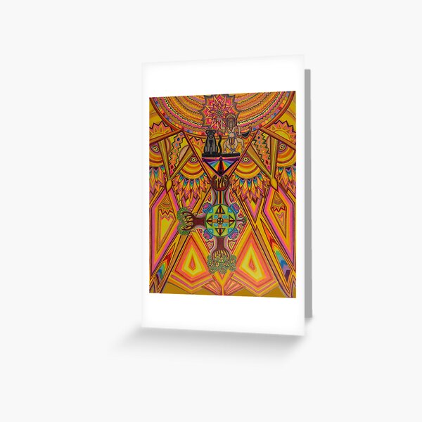 Goddess at the Gateway Greeting Card