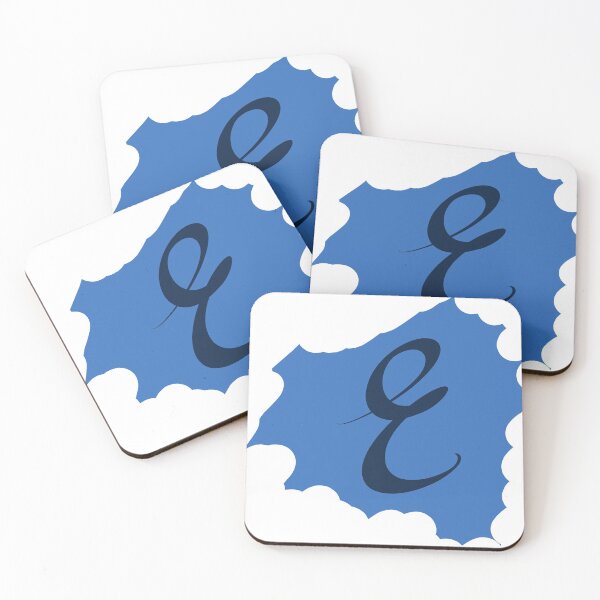 Item preview, Abstract E Blue designed and sold by ErinLP.
