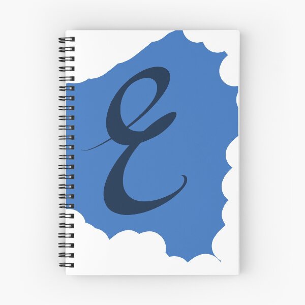 Item preview, Abstract E Blue designed and sold by ErinLP.