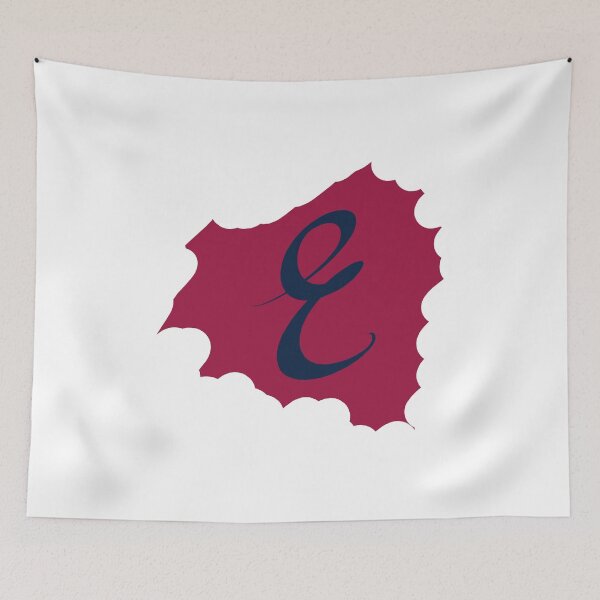 Item preview, Abstract E Maroon designed and sold by ErinLP.