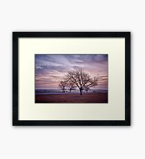 Sunrise Landscape Framed Print