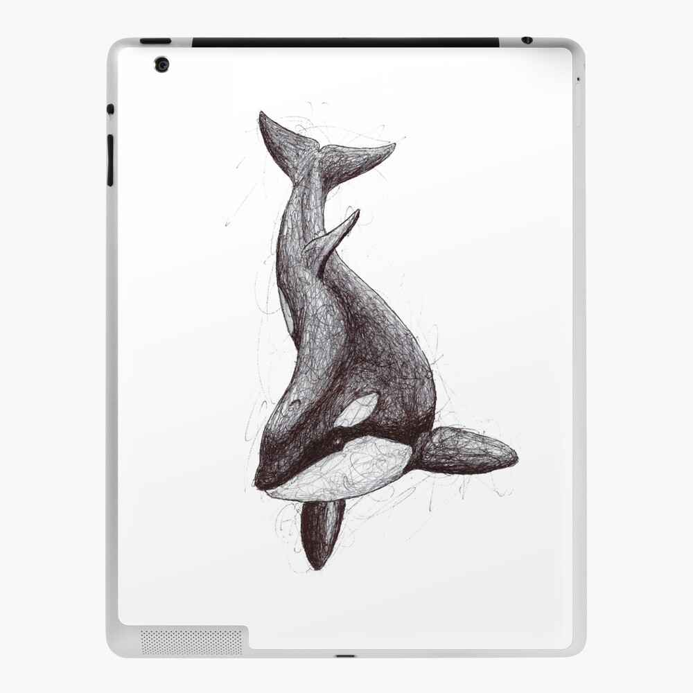 Pencil Case Animal Orca Killer Whale Pencil Pouch 2 Pocket Pencil