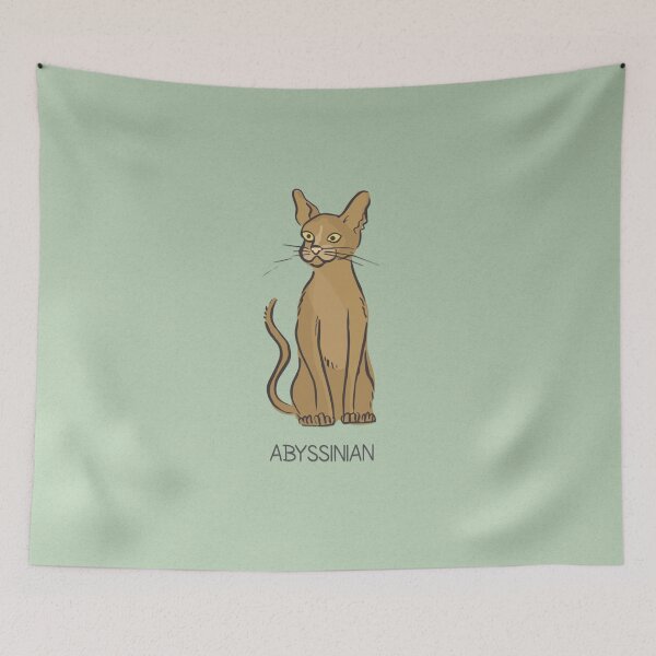 Item preview, Abyssinian Cat | Cat Breeds designed and sold by SoNifty.