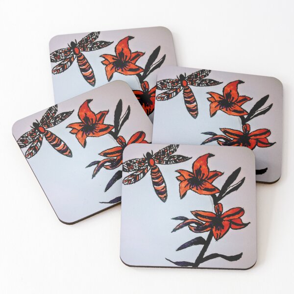 Item preview, Dragonfly and Lily designed and sold by FreedomMuse.