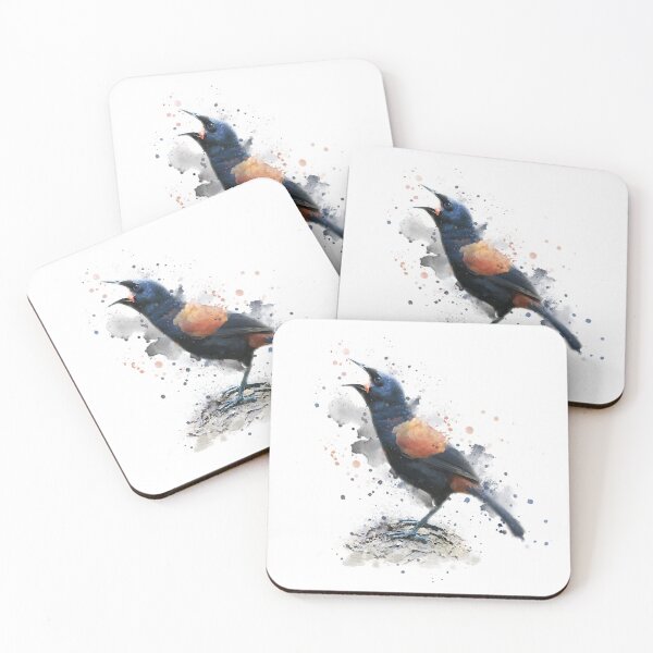 Item preview, Saddleback Watercolour designed and sold by chocolatemouse.