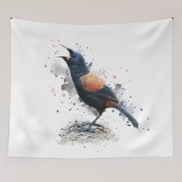 Item preview, Saddleback Watercolour designed and sold by chocolatemouse.