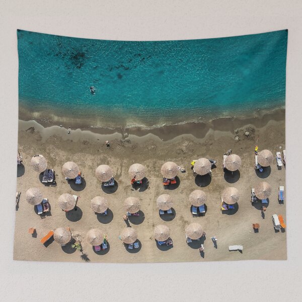 Item preview, Summertime at Zygi Beach (Horizontal) designed and sold by DRONY.