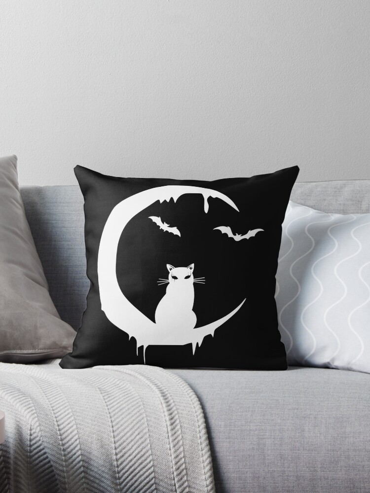 Goth Cat Pillows