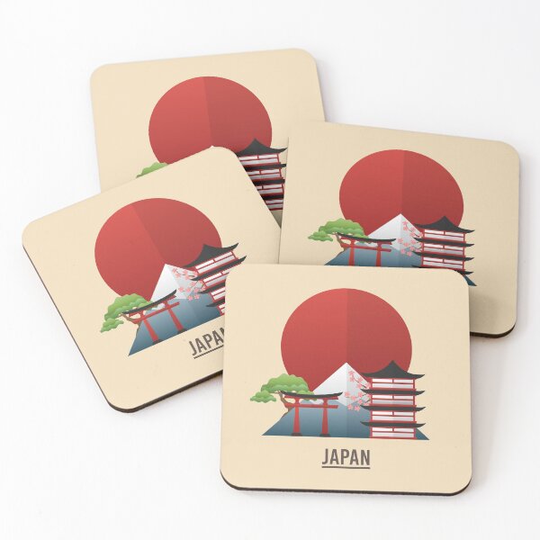 Item preview, Japan - Pagoda, Torri, Bonzai, Fuji designed and sold by PopAlex.