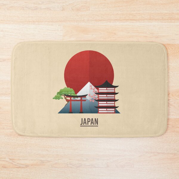 Item preview, Japan - Pagoda, Torri, Bonzai, Fuji designed and sold by PopAlex.