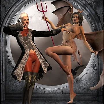 Artwork thumbnail, Devil inside by Fiery-Fire