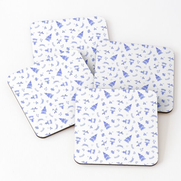 Item preview, Watercolour Chinoiserie designed and sold by The Wellington Boot.
