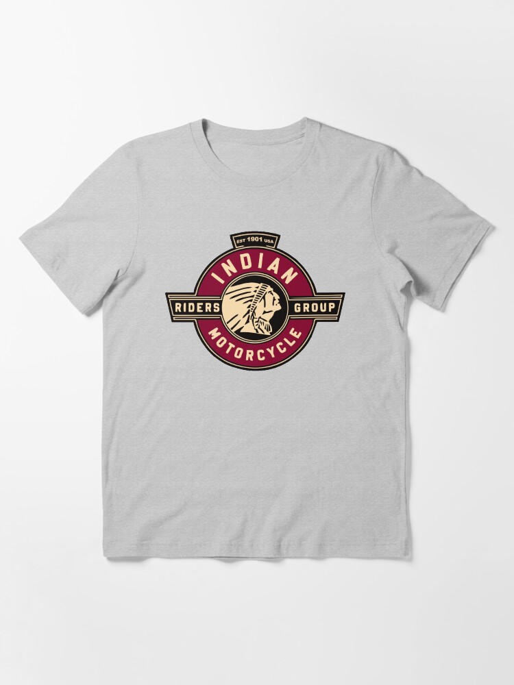 Alternative Ansicht von Indische Motorradfahrer Essential T-Shirt